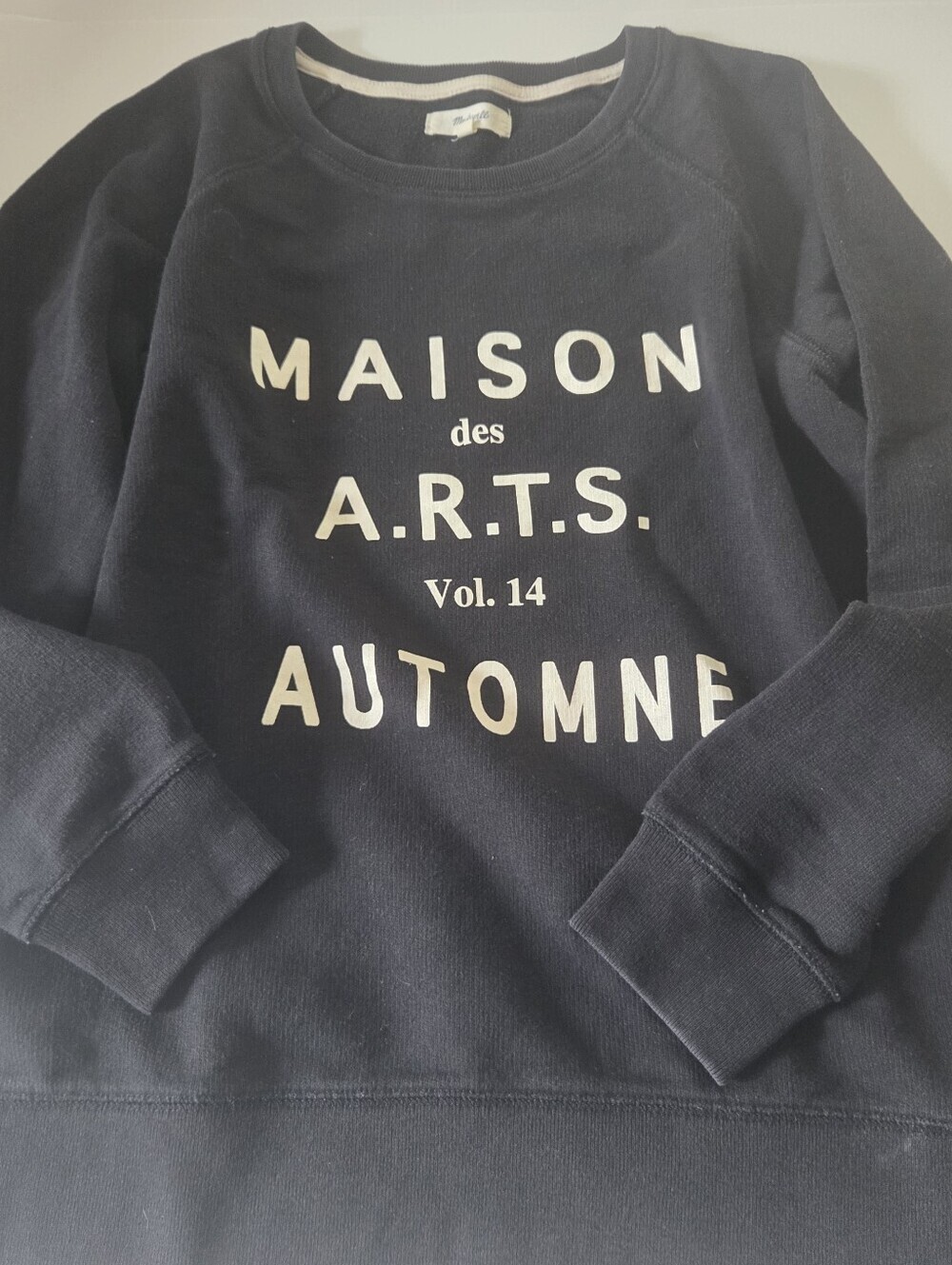 Madewell Black Crewneck Small